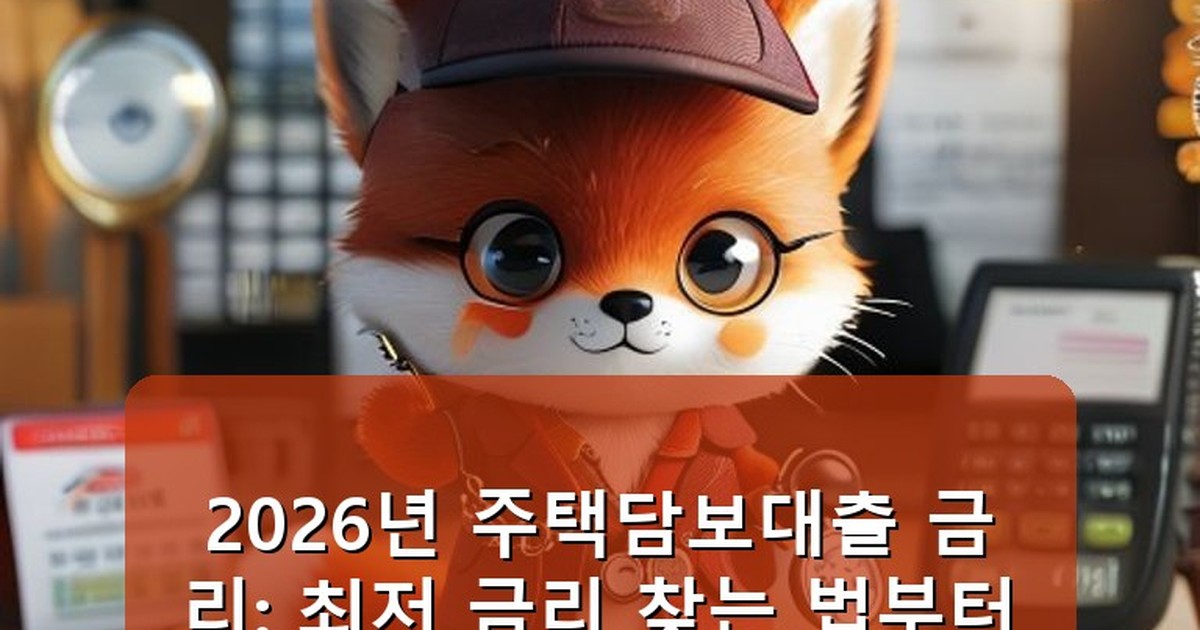 주택담보대출 금리 - health.whcksdid.kr 캐릭터