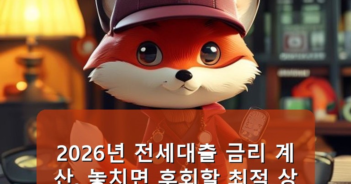 전세대출 금리 계산 - health.whcksdid.kr 캐릭터