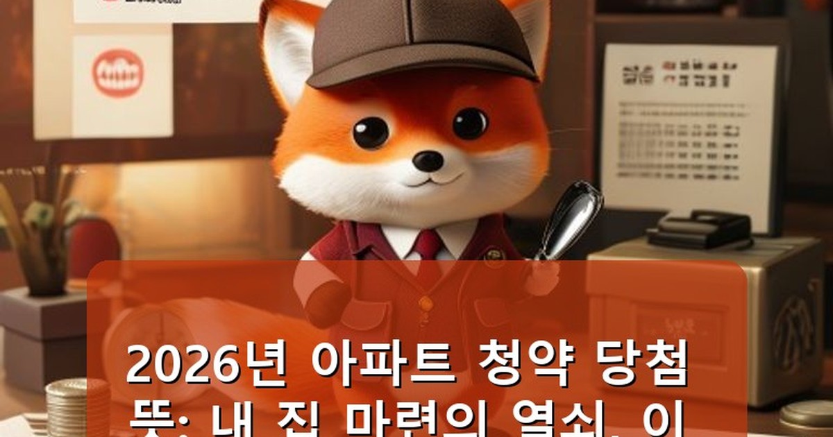 아파트 청약 당첨 뜻 - health.whcksdid.kr 캐릭터